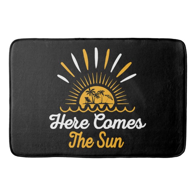 Tapis De Bain Voici venir le soleil (Devant)