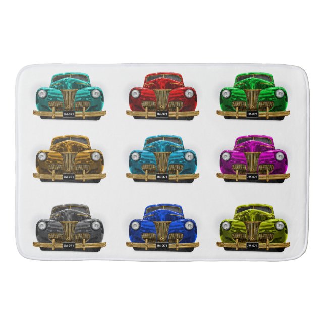 Tapis De Bain voiture vintage classique (Devant)