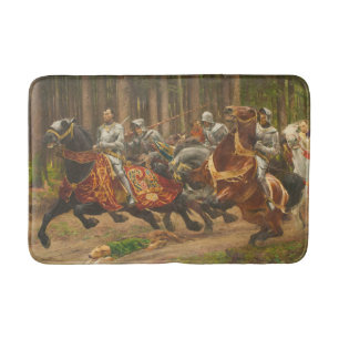 Tapis De Bain Vol de Charles le Téméraire à cheval