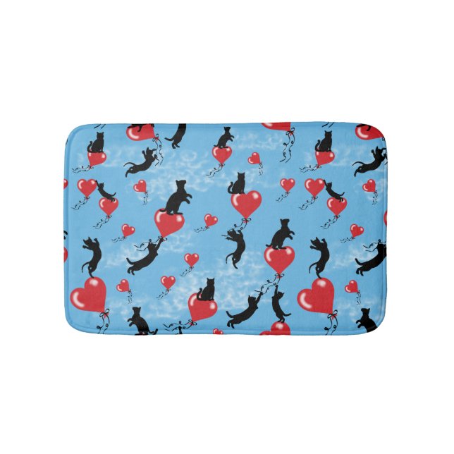 Tapis De Bain Voler des ballons rouges (Devant)