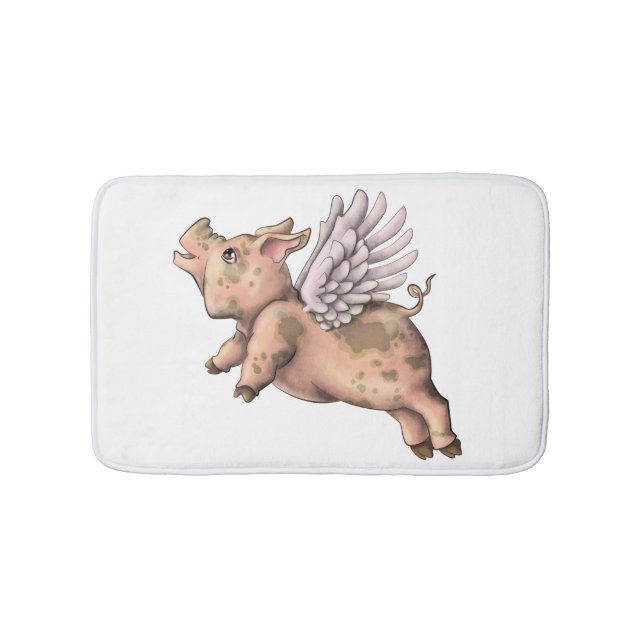 Tapis De Bain Voler des porcs (Devant)