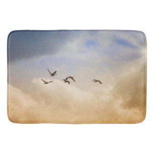 Tapis De Bain Vols d'oiseaux