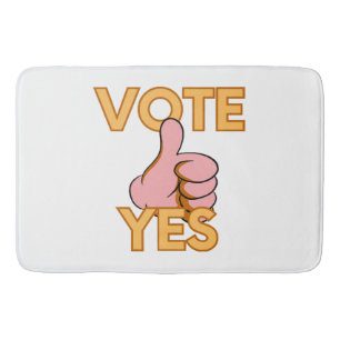 Tapis De Bain Votez oui