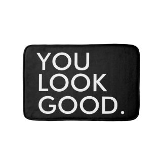 Tapis De Bain Vous avez l'air bien drôle hipster humour citation