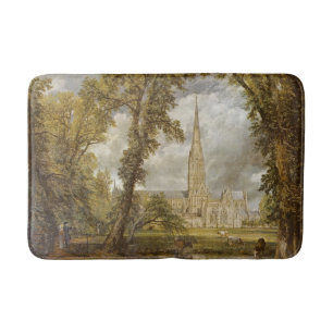 Tapis De Bain Vue de la cathédrale de Salisbury (site anglais)