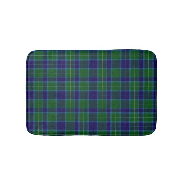 Tapis De Bain Wallace Clan Plaid Bath Mat (Devant)