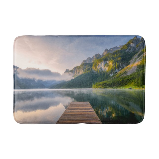 Tapis De Bain Water | Azure Alpine Lake, Austria (Devant)