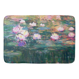 Tapis De Bain Water Lily Pond Monet Art