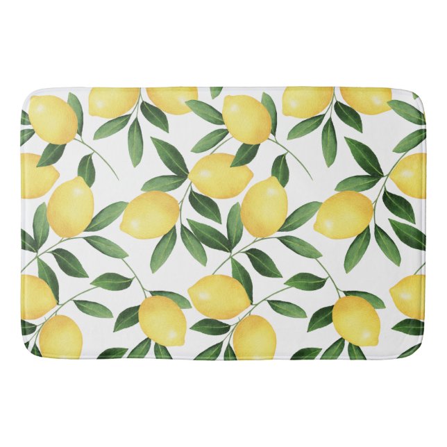 TAPIS DE BAIN WATERCOLOR LEMONS (Devant)