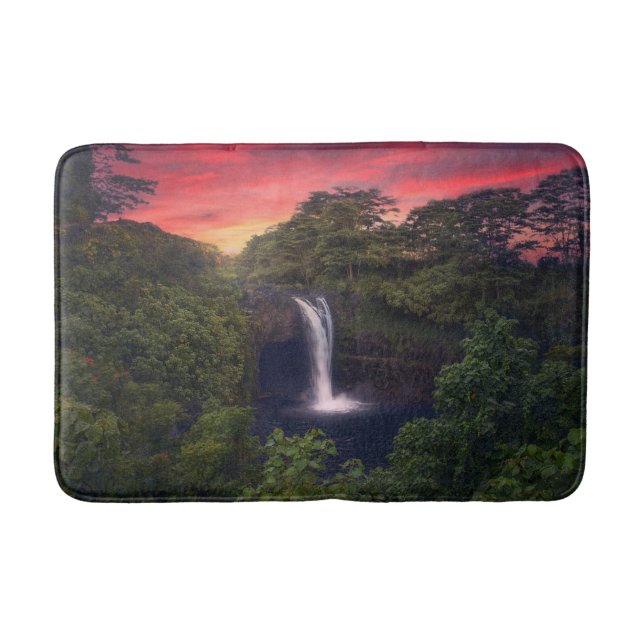 Tapis De Bain Waterfalls | Rainbow Falls, Hilo, Hawaii (Devant)