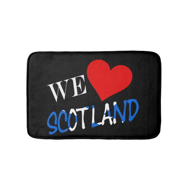 Tapis De Bain We Heart Scotland superposition bmt (Devant)