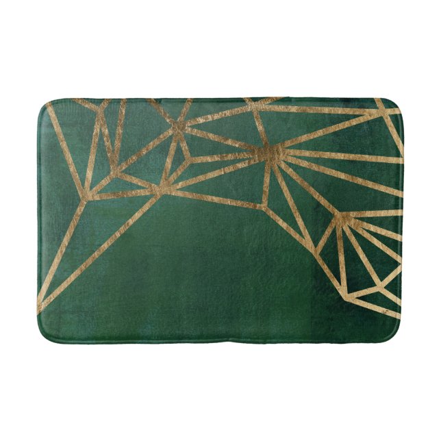 Tapis De Bain Web Gold et Green Jungle (Devant)
