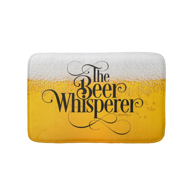 Tapis De Bain Whisperer de bière (Devant)