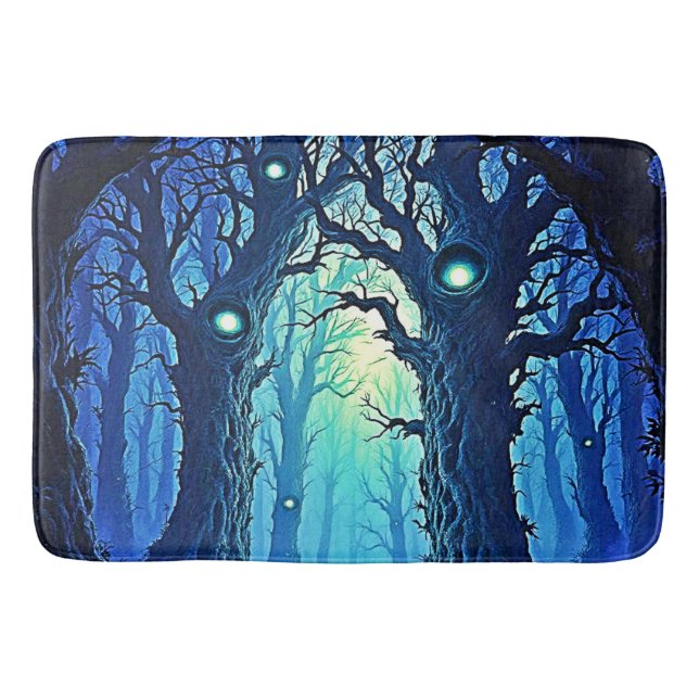 Tapis De Bain Whispering Woods Imaginaire foncé (Devant)