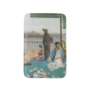 Tapis De Bain Whistler - Variations de couleur chair et de vert