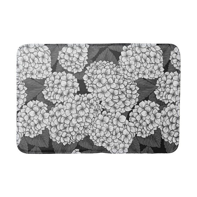 Tapis De Bain White hydrangea (Devant)