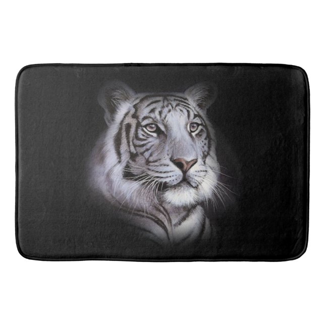 Tapis De Bain White Tiger Face (Devant)
