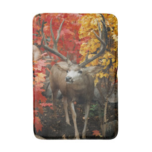 Tapis De Bain Whitetail En Automne