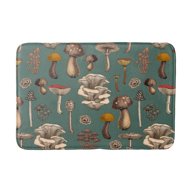 Tapis De Bain Wild Mushrooms (Devant)