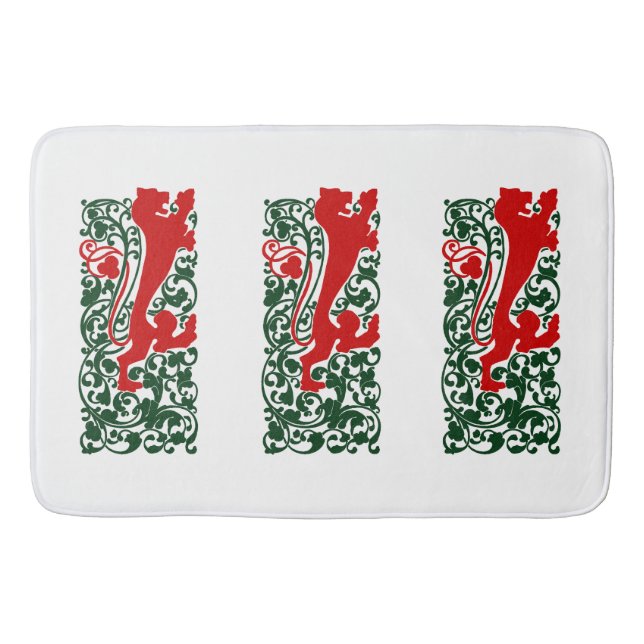 Tapis De Bain Will Bradley Heraldic Lion (Devant)