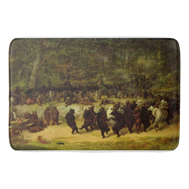 Tapis De Bain William Holbrook Beard - La danse de l'ours (Devant)