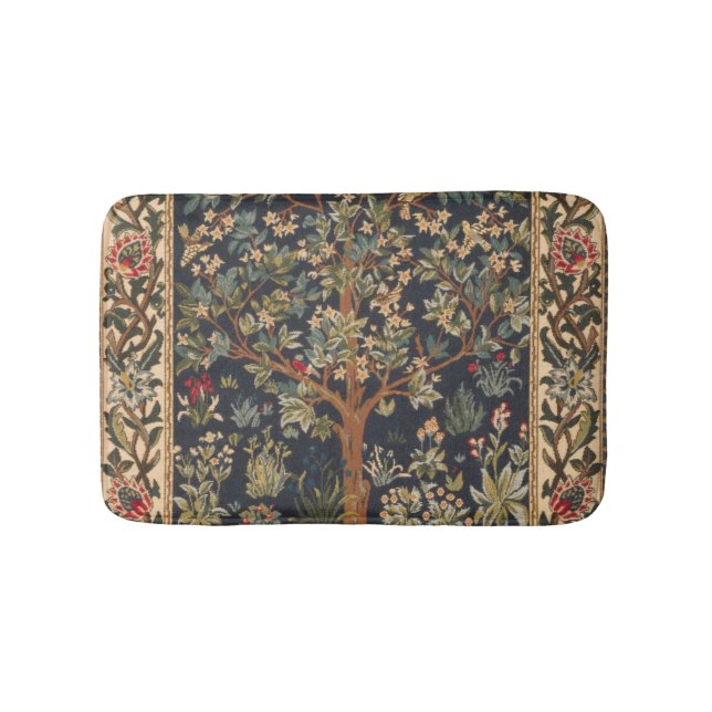 Tapis De Bain William Morris - Arbre De Vie Original (Devant)