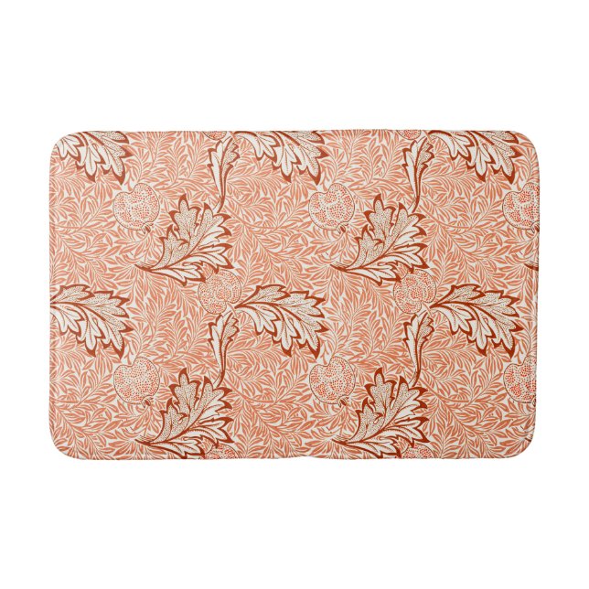 Tapis De Bain William Morris Botanical Apple Design (Devant)