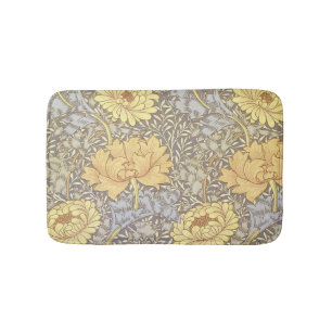 Tapis De Bain William Morris Chrysanthemum Fleurs maman