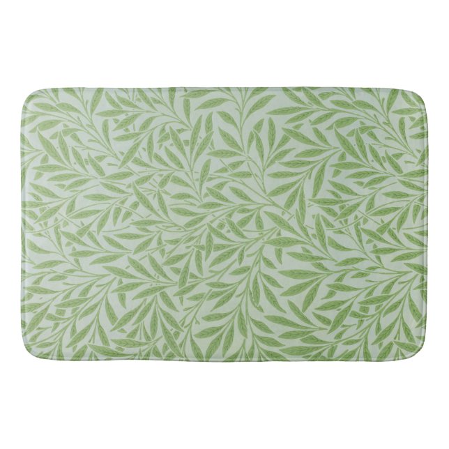 Tapis De Bain William Morris Fleur Willow Classic Green (Devant)