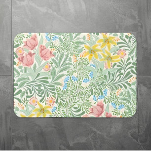 Tapis De Bain William Morris Fleurs de printemps, Jardin anglais