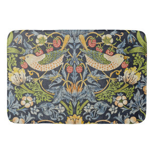 Tapis De Bain William Morris - Fraise Thief Motif Floral