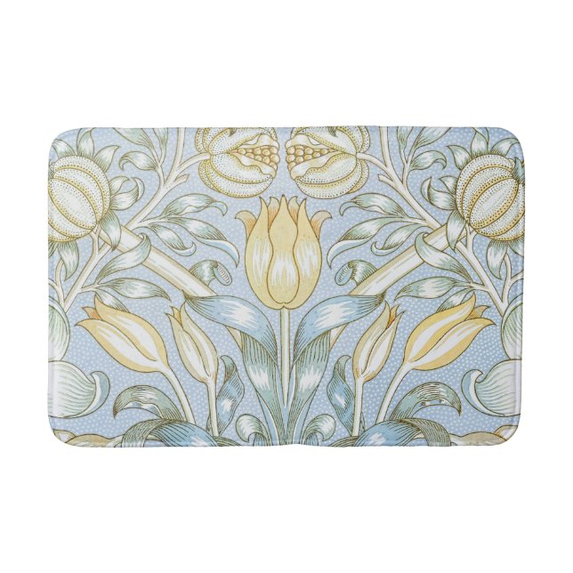 Tapis De Bain William Morris Lily et Motif de grenade (Devant)