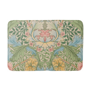 Tapis De Bain William Morris Myrtle Fleur Floral Botanique
