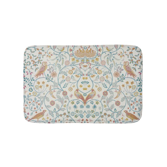 Tapis De Bain William Morris - Owl et Berries (Devant)