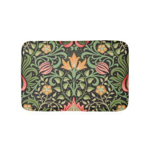 Tapis De Bain William Morris Persian Floral Antique