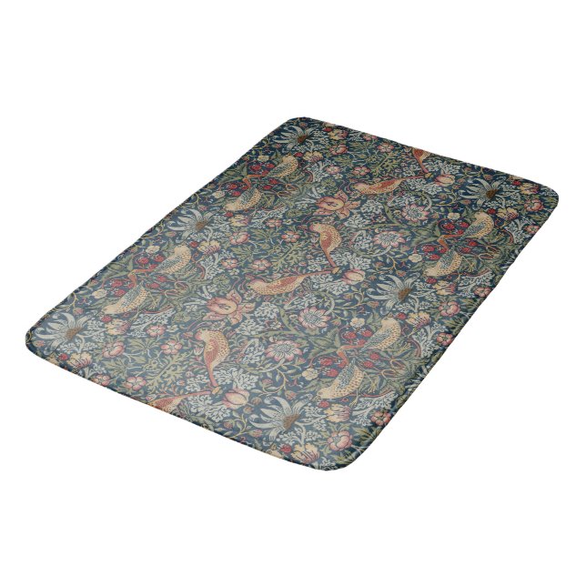 Tapis De Bain William Morris, Thief de fraises (Angle)