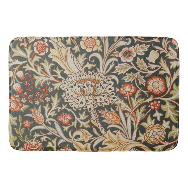 Tapis De Bain William Morris Trent Garden Flower Classic Botanic (Devant)