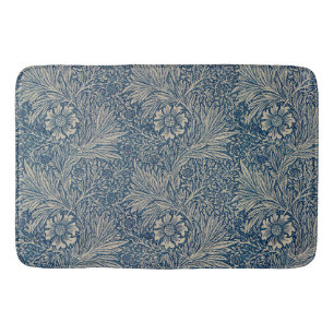 Tapis De Bain William Morris Vintage Blue Floral