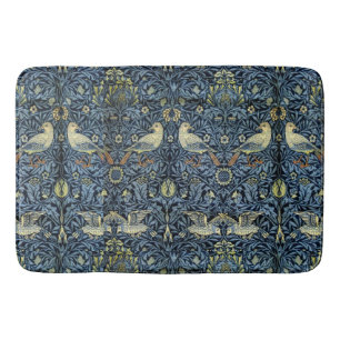 Tapis De Bain William Morris Vintage Floral Bird