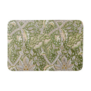 Tapis De Bain William Morris Windrush Motif Floral Classique