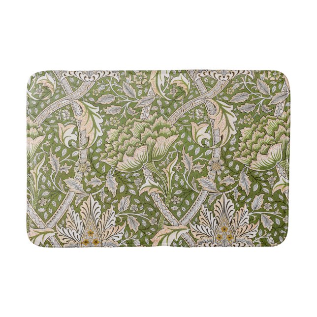 Tapis De Bain William Morris Windrush Motif Floral Classique (Devant)