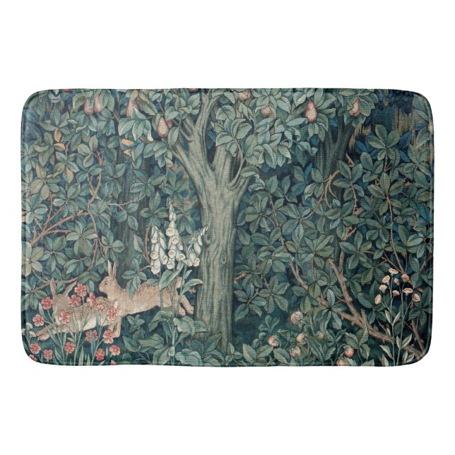 Tapis De Bain William Morris Woodland Tapestry Rabbits (Devant)