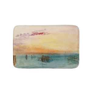 Tapis De Bain William Turner - La lagune près de Venise au couch