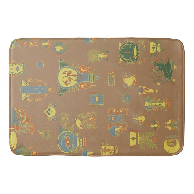 Tapis De Bain Witchy Business Art Vintage (Devant)