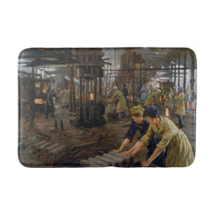 Tapis De Bain WW1 1918 Les femmes qui travaillent dans une usine