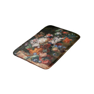 Tapis De Bain Xzendor7 Bouquet de fleurs par Jan van Huysum