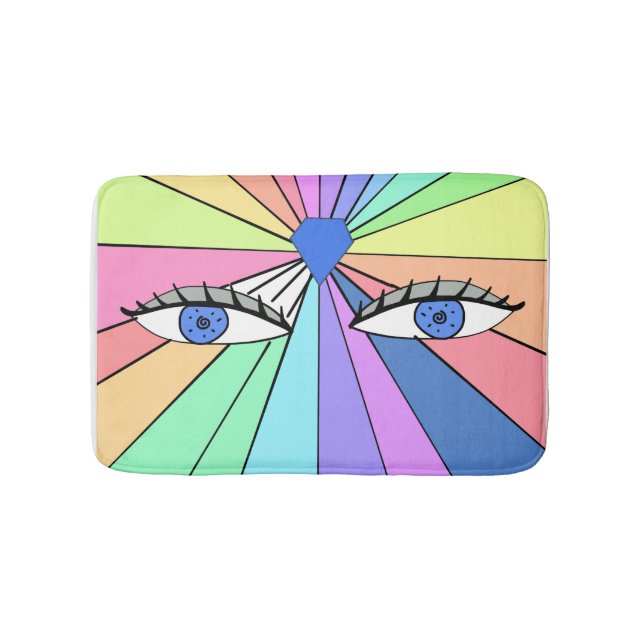 Tapis De Bain yeux (Devant)