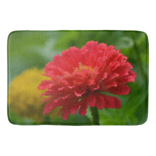 Tapis De Bain Zazzled Zinnia Bain/Mat de cuisine