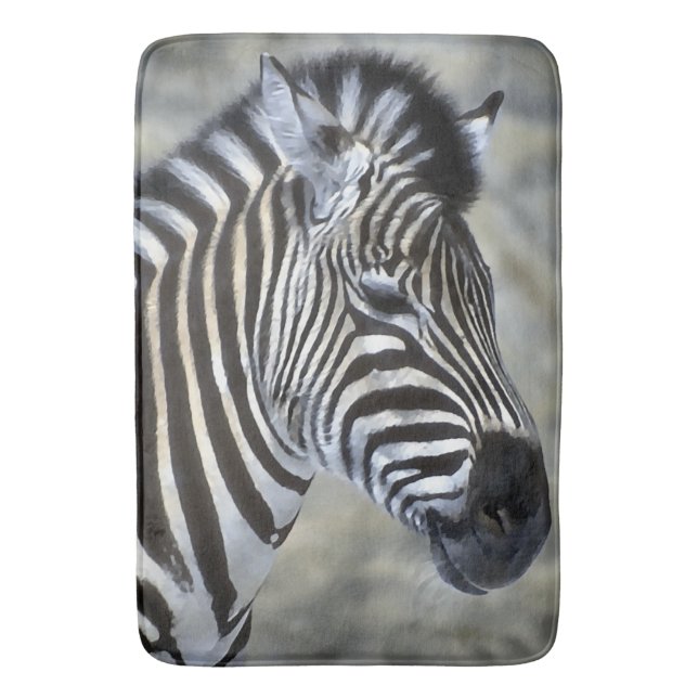 Tapis De Bain Zebra Lovers Art (devant Vertical)