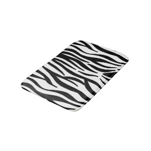 Tapis De Bain Zebra Print Bath Mat